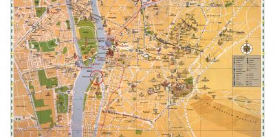 Cairo atraccións turísticas mapa