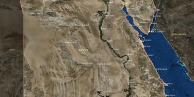 Mapa de satélite cairo